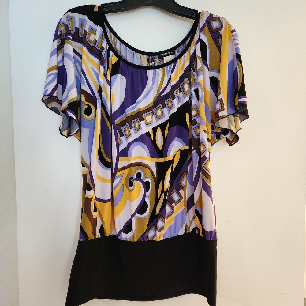 Blouse With Bandeau Stretchy Bottom